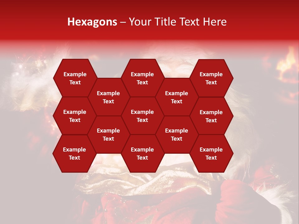 Sparkling Old Interior PowerPoint Template