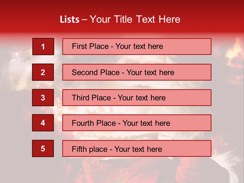 Sparkling Old Interior PowerPoint Template
