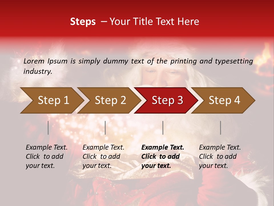 Sparkling Old Interior PowerPoint Template