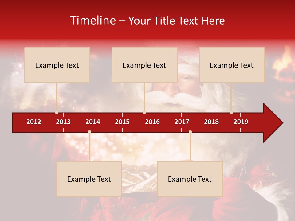 Sparkling Old Interior PowerPoint Template