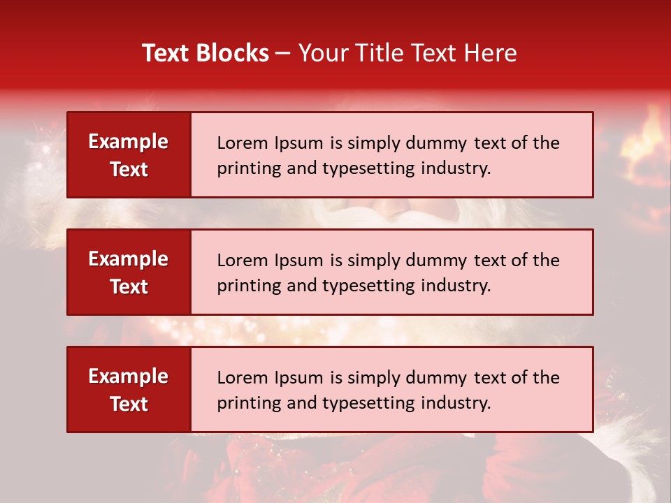 Sparkling Old Interior PowerPoint Template