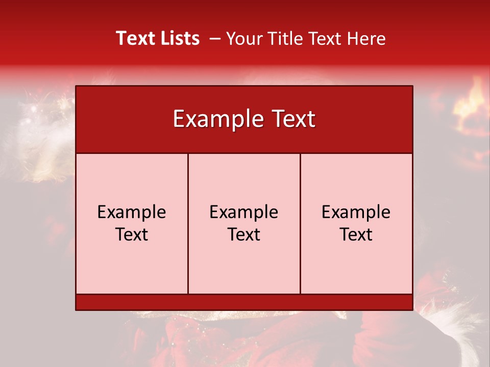 Sparkling Old Interior PowerPoint Template