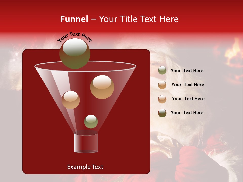 Sparkling Old Interior PowerPoint Template