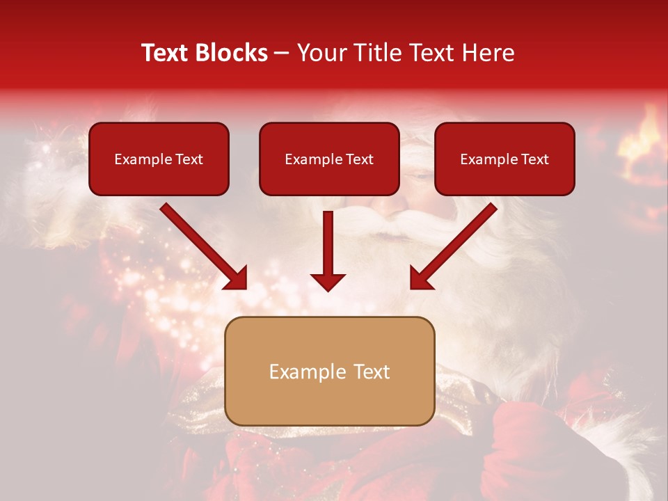 Sparkling Old Interior PowerPoint Template