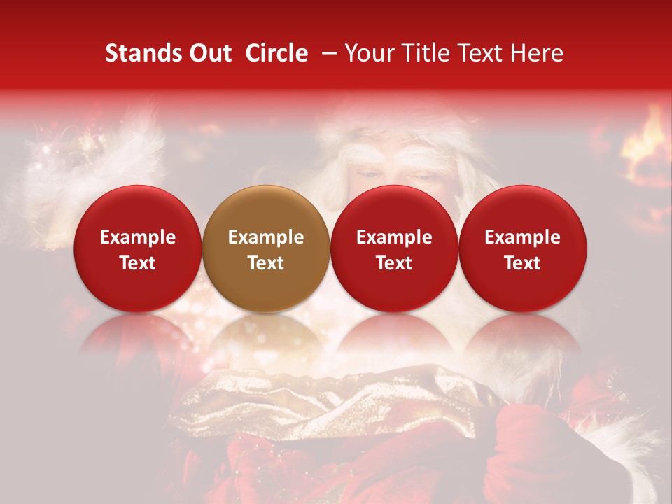 Sparkling Old Interior PowerPoint Template