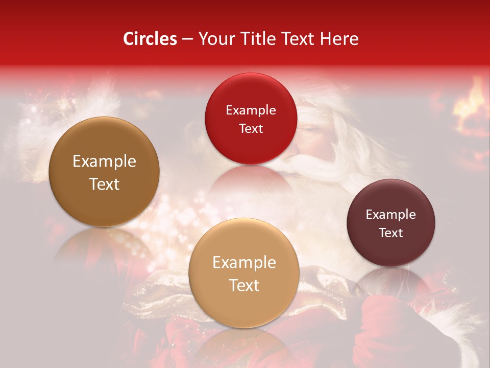 Sparkling Old Interior PowerPoint Template