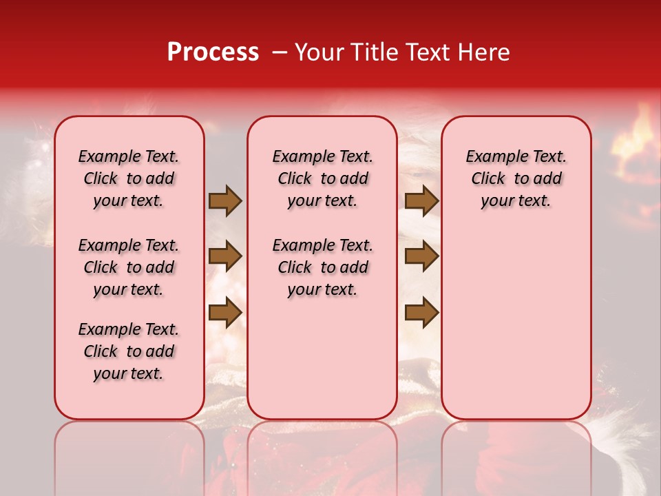 Sparkling Old Interior PowerPoint Template