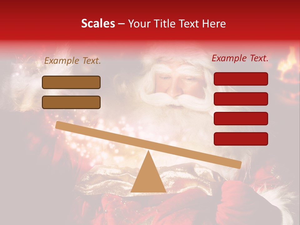 Sparkling Old Interior PowerPoint Template