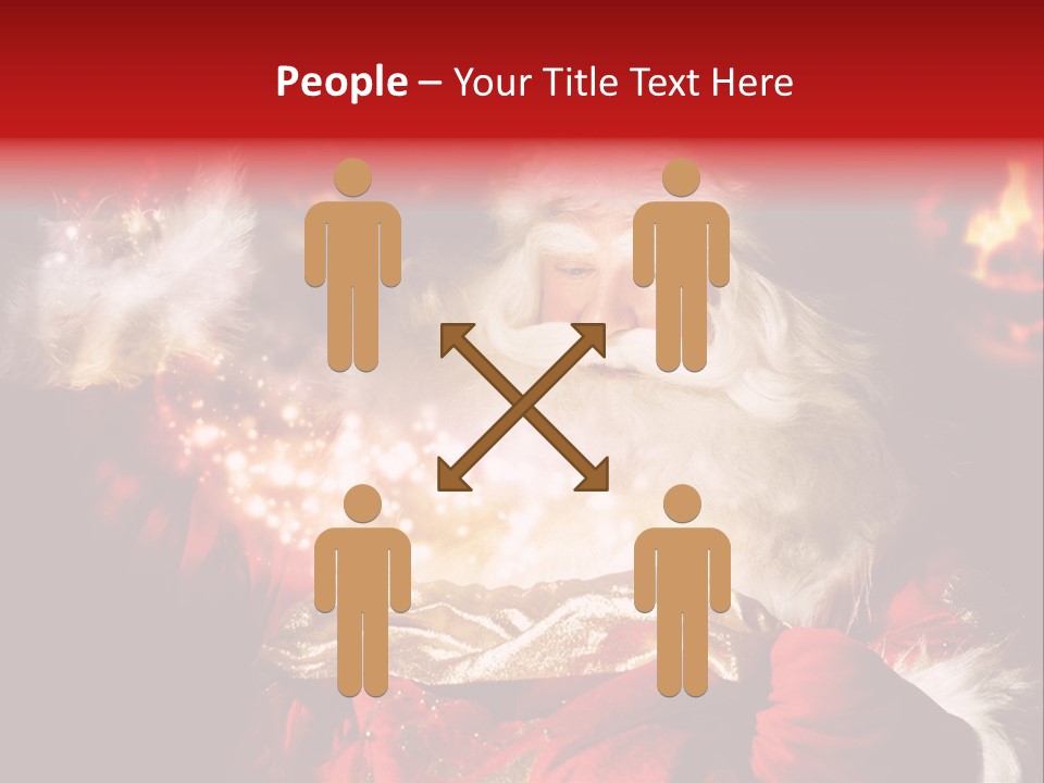 Sparkling Old Interior PowerPoint Template