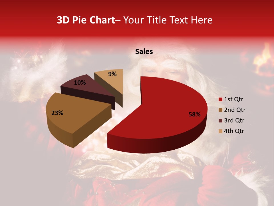 Sparkling Old Interior PowerPoint Template