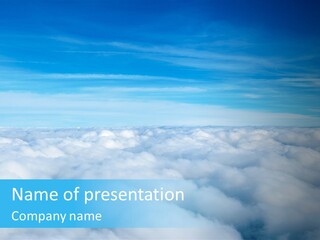 Summer Above Aerial PowerPoint Template