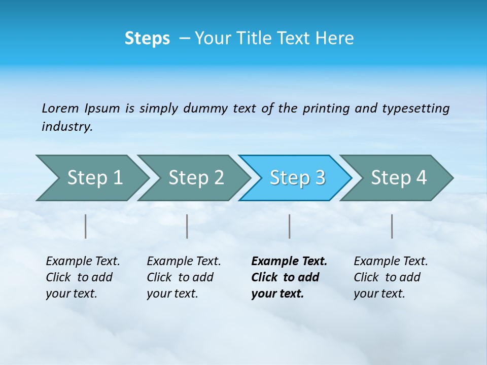 Summer Above Aerial PowerPoint Template