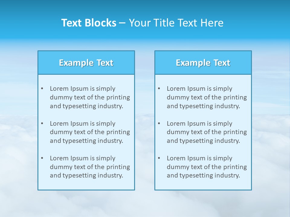 Summer Above Aerial PowerPoint Template