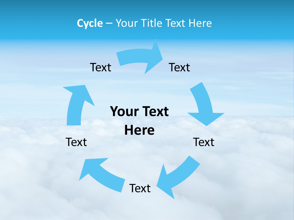 Summer Above Aerial PowerPoint Template