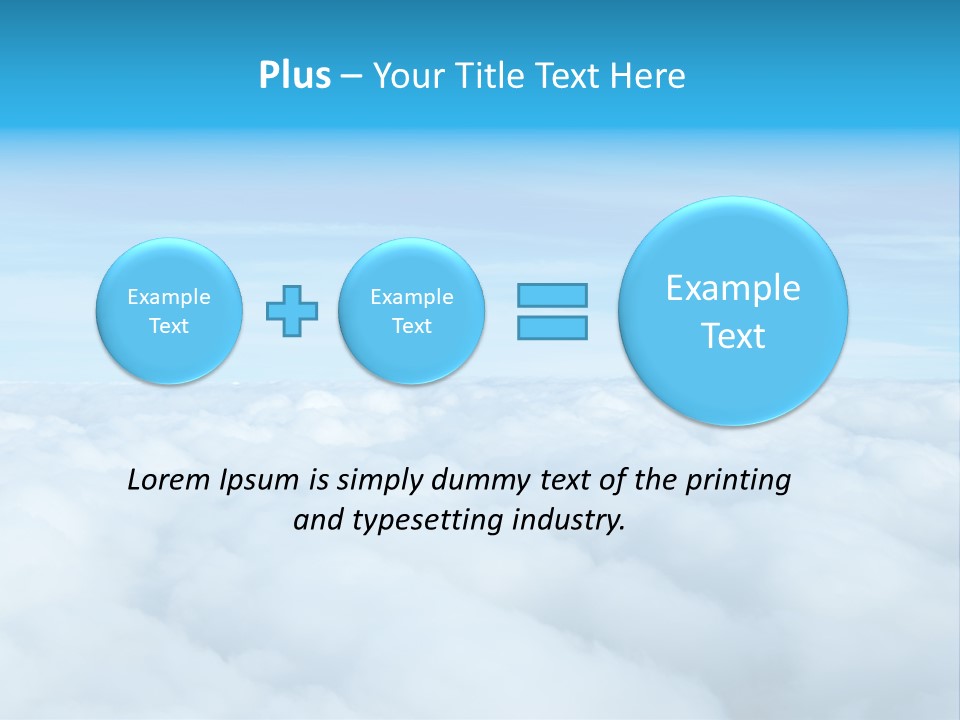 Summer Above Aerial PowerPoint Template