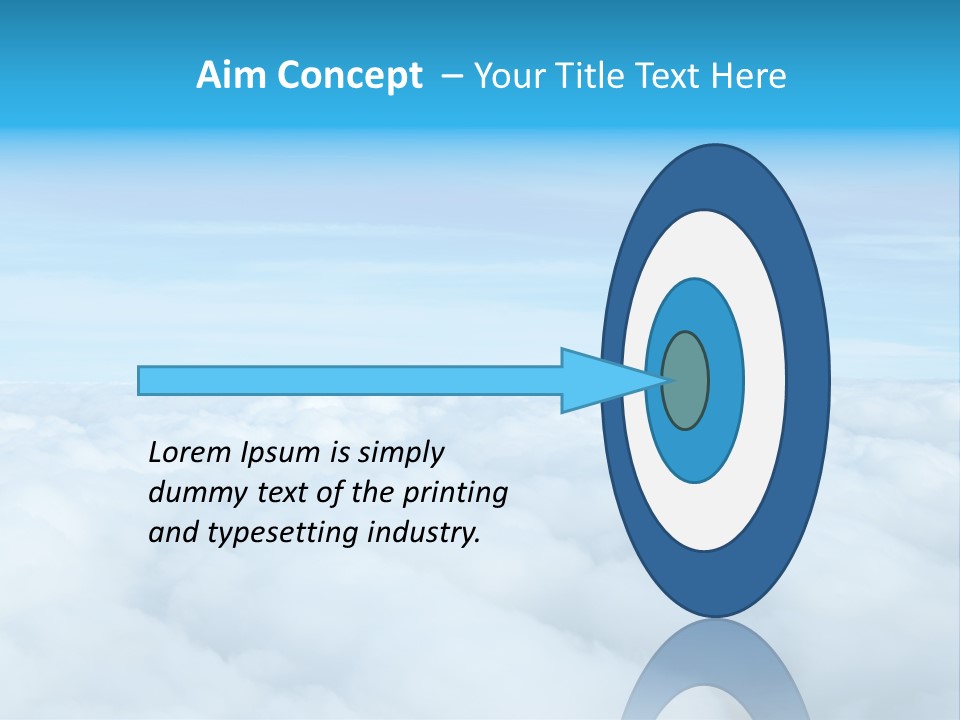 Summer Above Aerial PowerPoint Template