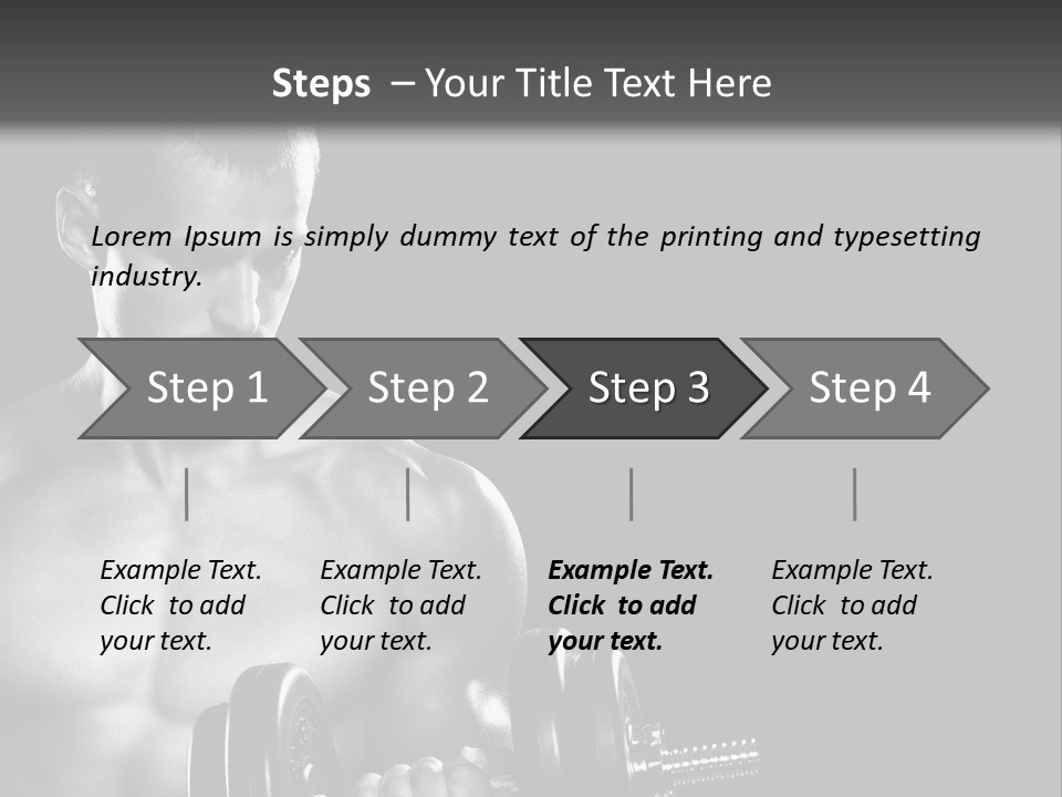 Workout Sport Body PowerPoint Template