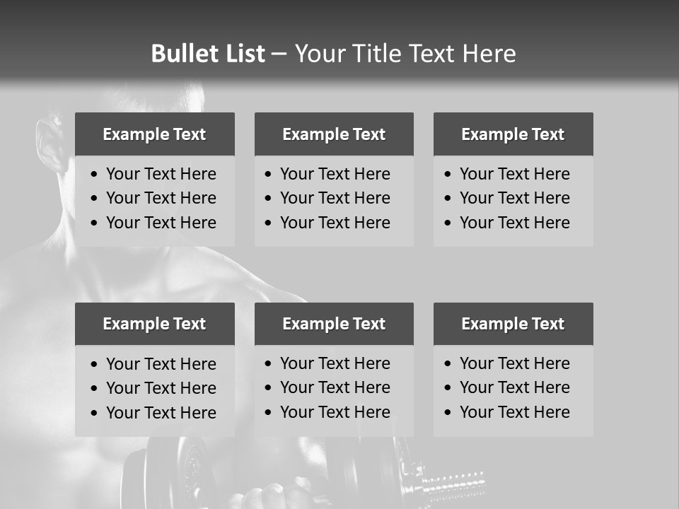 Workout Sport Body PowerPoint Template