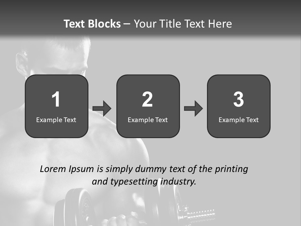 Workout Sport Body PowerPoint Template