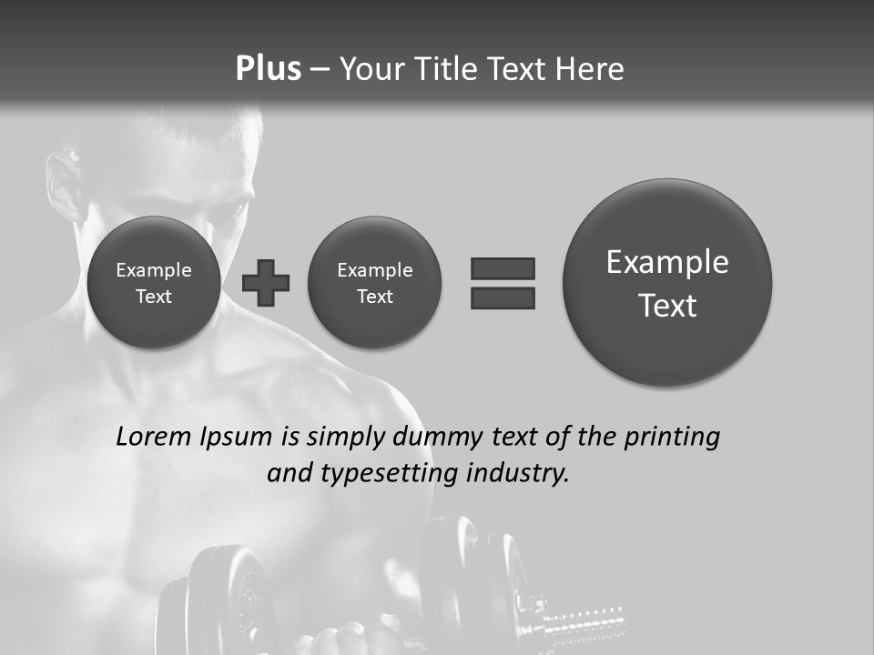 Workout Sport Body PowerPoint Template