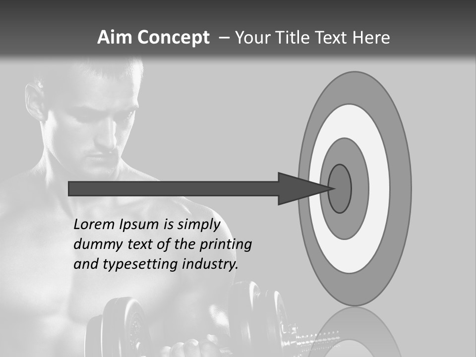 Workout Sport Body PowerPoint Template