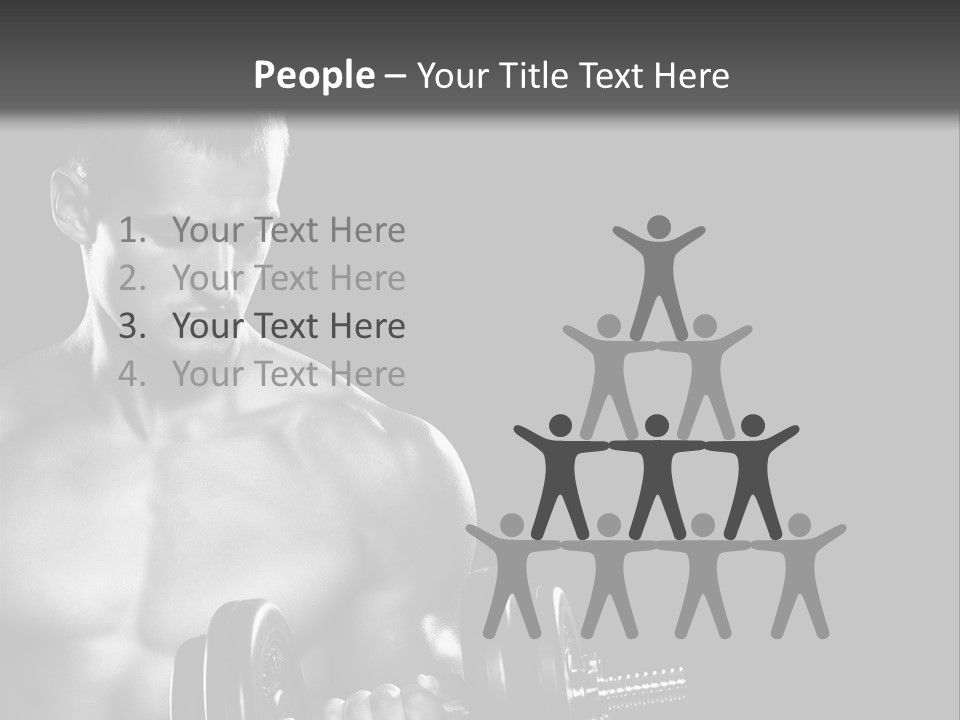 Workout Sport Body PowerPoint Template