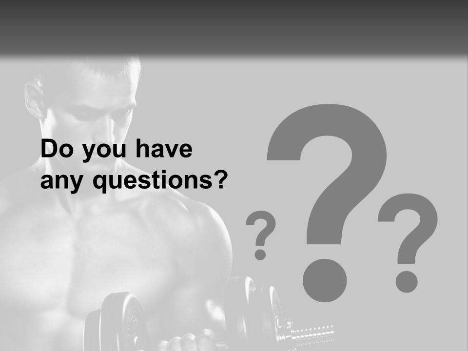 Workout Sport Body PowerPoint Template