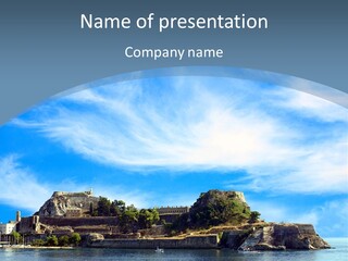 Scenic View Urban PowerPoint Template