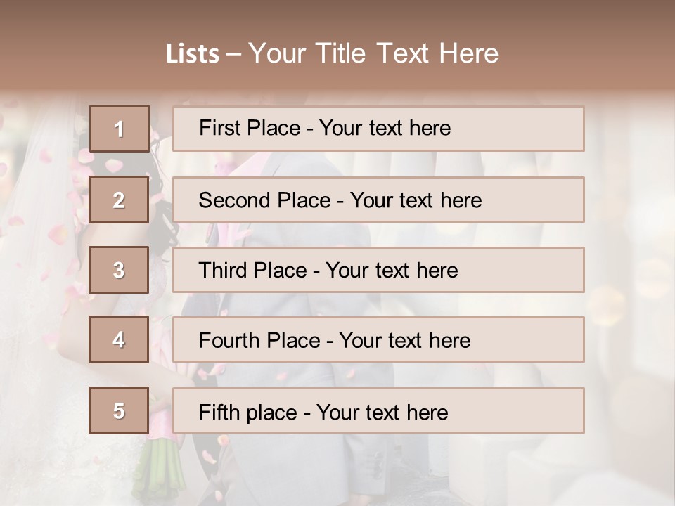 Blossom Sharing Union PowerPoint Template