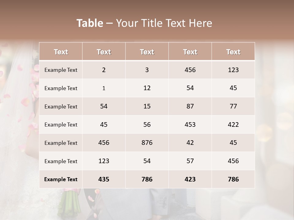 Blossom Sharing Union PowerPoint Template