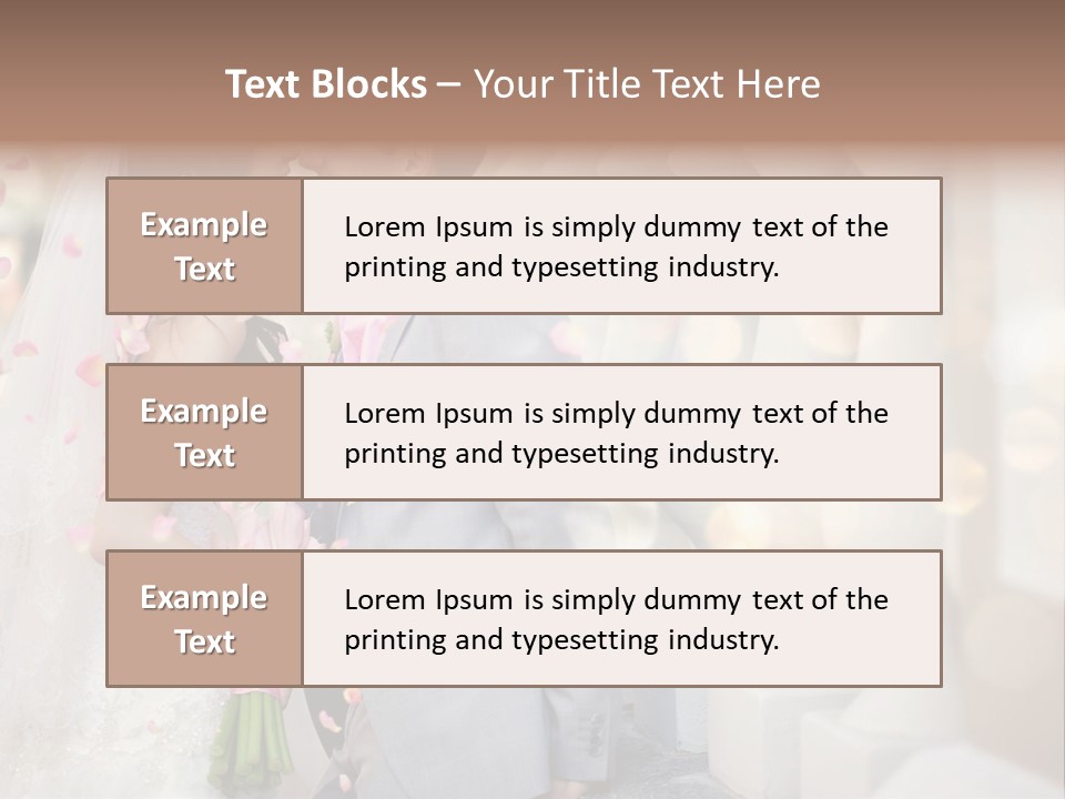 Blossom Sharing Union PowerPoint Template