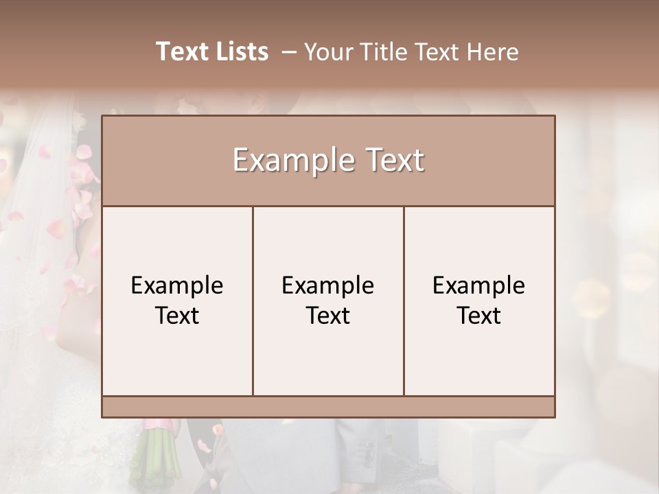 Blossom Sharing Union PowerPoint Template