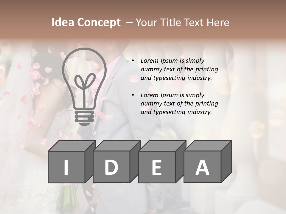 Blossom Sharing Union PowerPoint Template