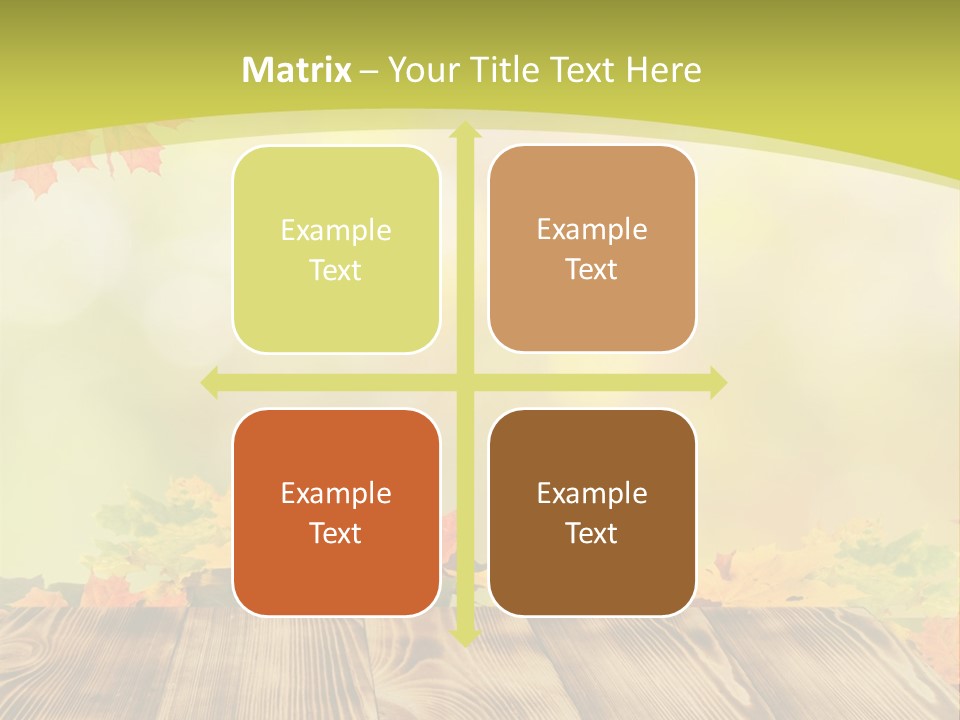 Decoration Nature Sunny PowerPoint Template