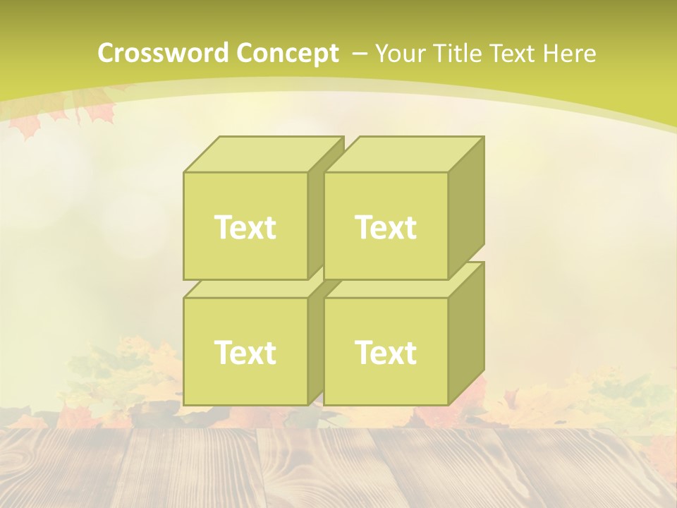 Decoration Nature Sunny PowerPoint Template