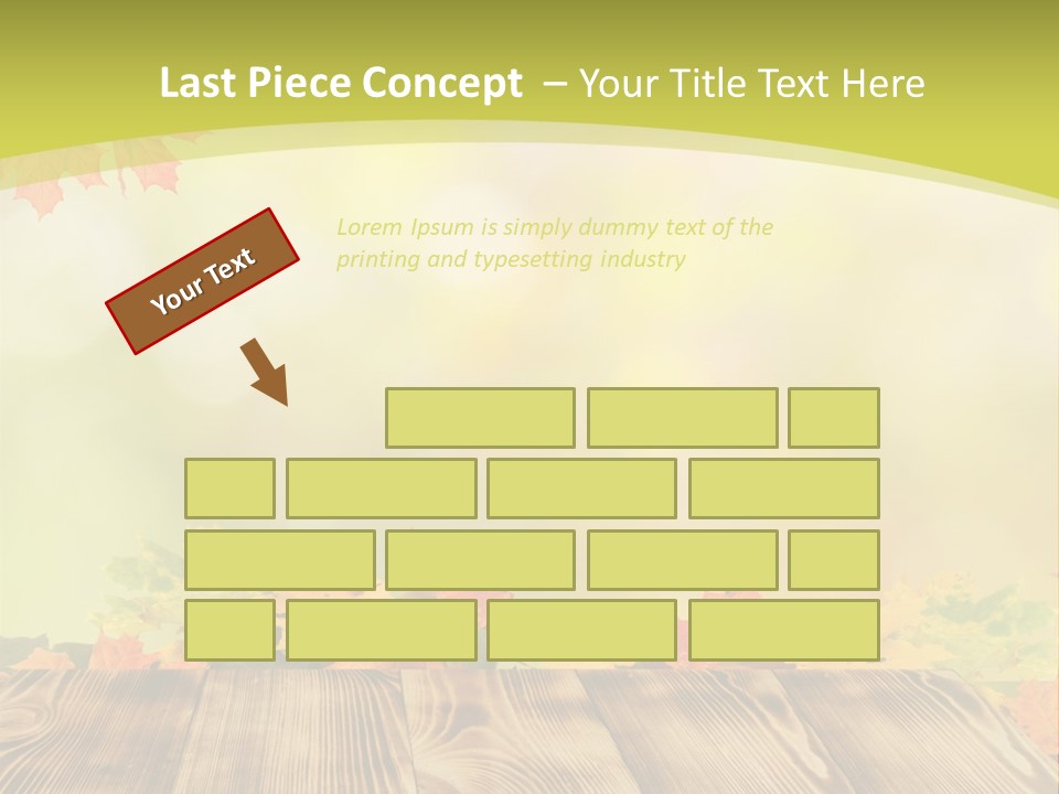 Decoration Nature Sunny PowerPoint Template