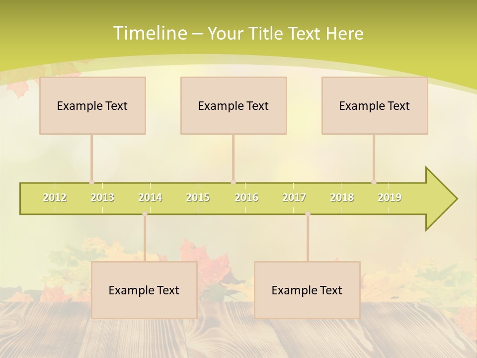 Decoration Nature Sunny PowerPoint Template