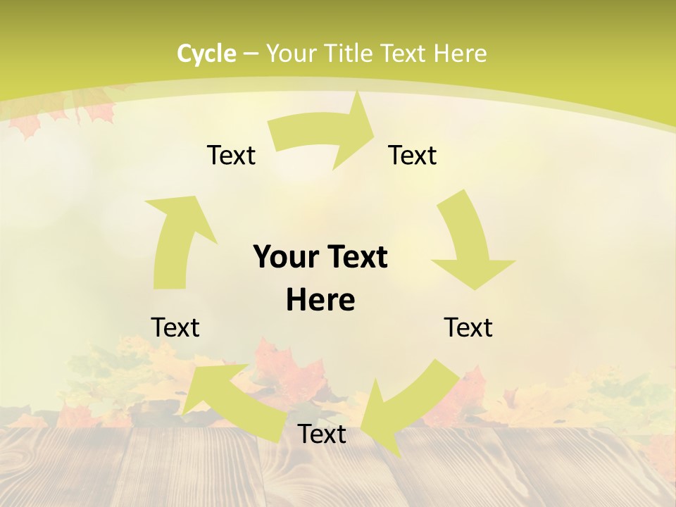 Decoration Nature Sunny PowerPoint Template