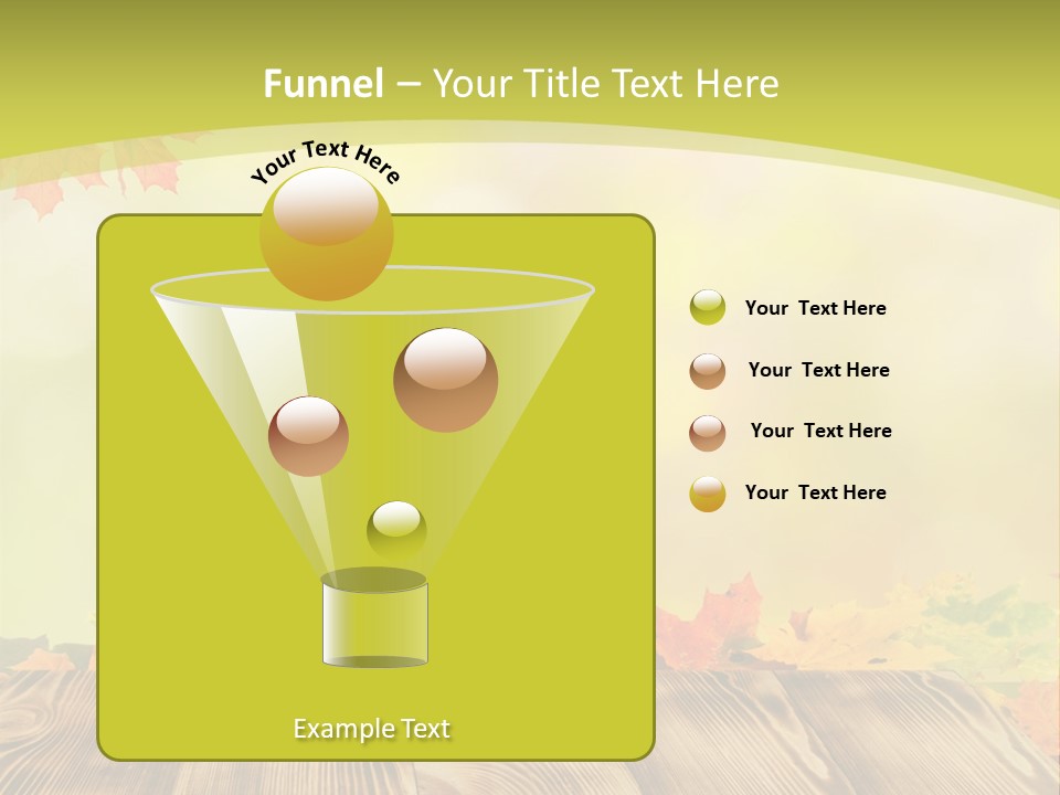 Decoration Nature Sunny PowerPoint Template