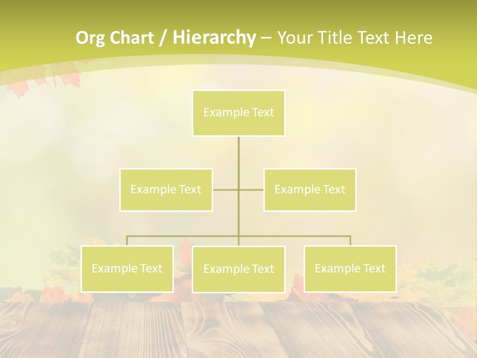 Decoration Nature Sunny PowerPoint Template