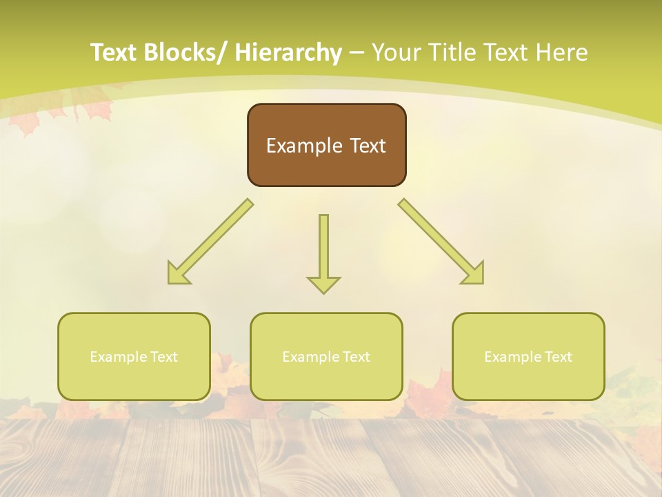 Decoration Nature Sunny PowerPoint Template
