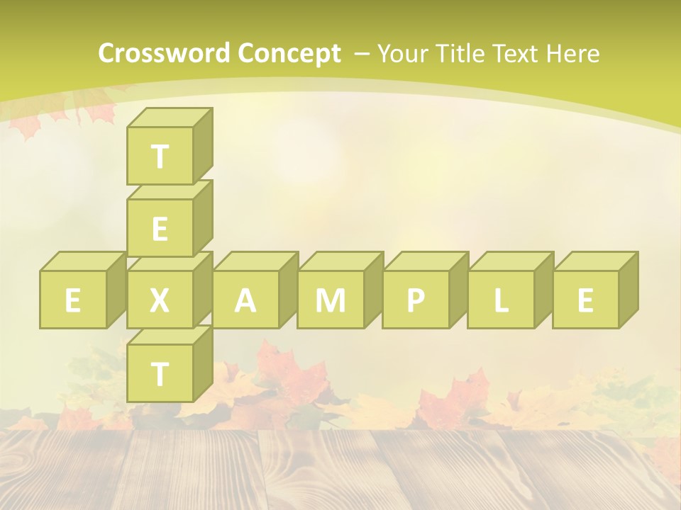 Decoration Nature Sunny PowerPoint Template