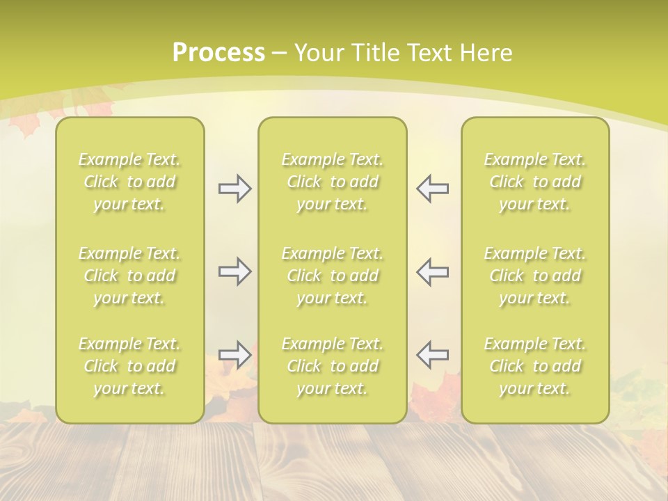 Decoration Nature Sunny PowerPoint Template