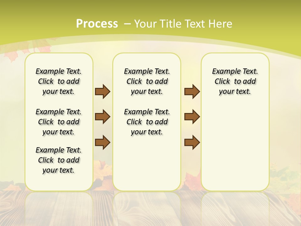 Decoration Nature Sunny PowerPoint Template