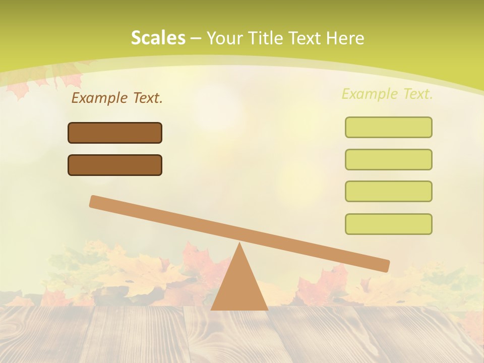 Decoration Nature Sunny PowerPoint Template