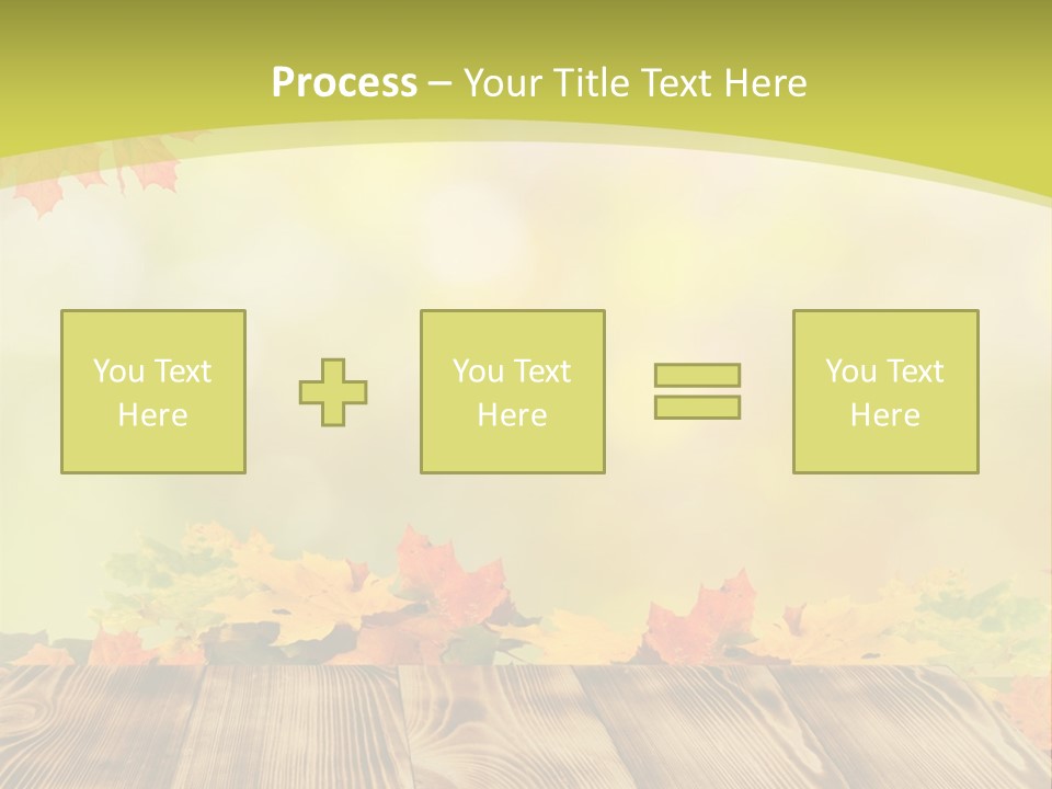 Decoration Nature Sunny PowerPoint Template