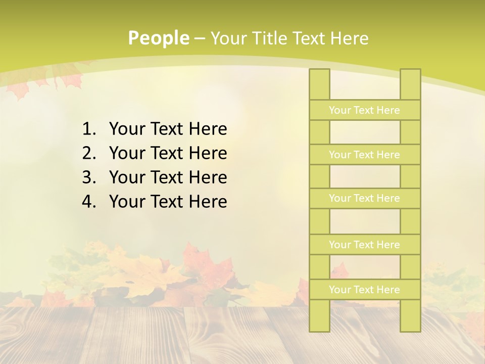 Decoration Nature Sunny PowerPoint Template