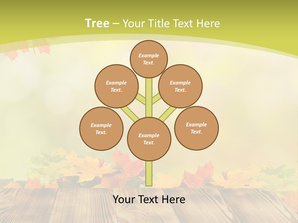 Decoration Nature Sunny PowerPoint Template