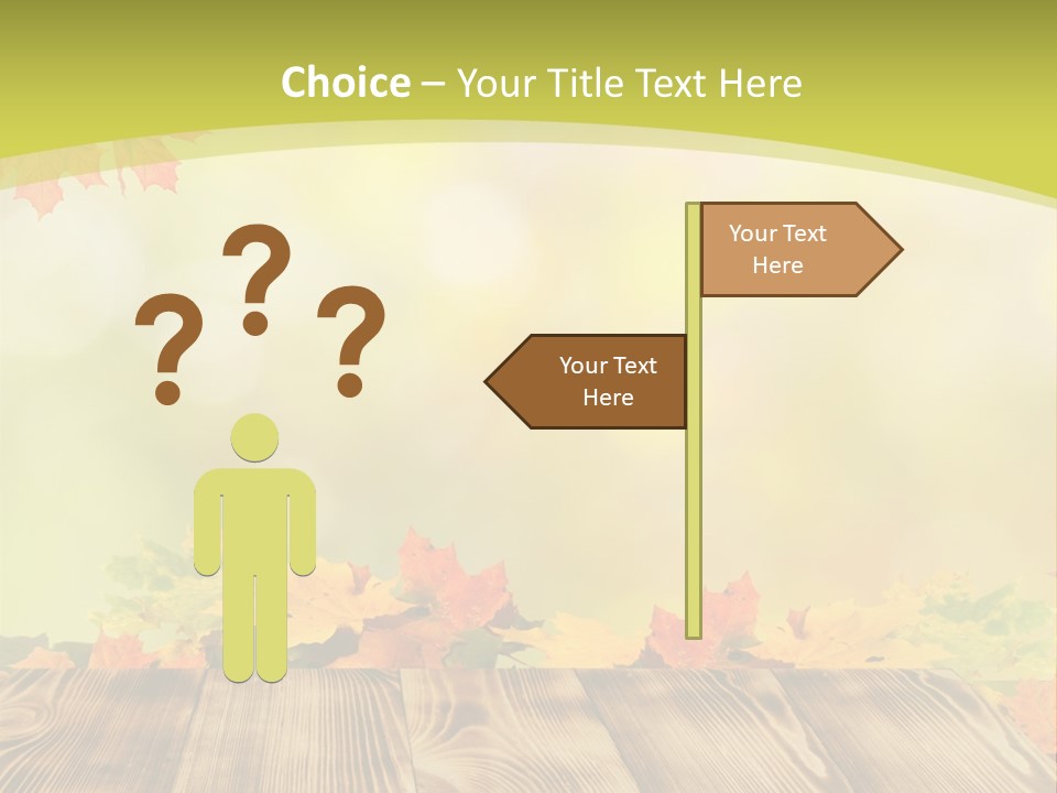 Decoration Nature Sunny PowerPoint Template