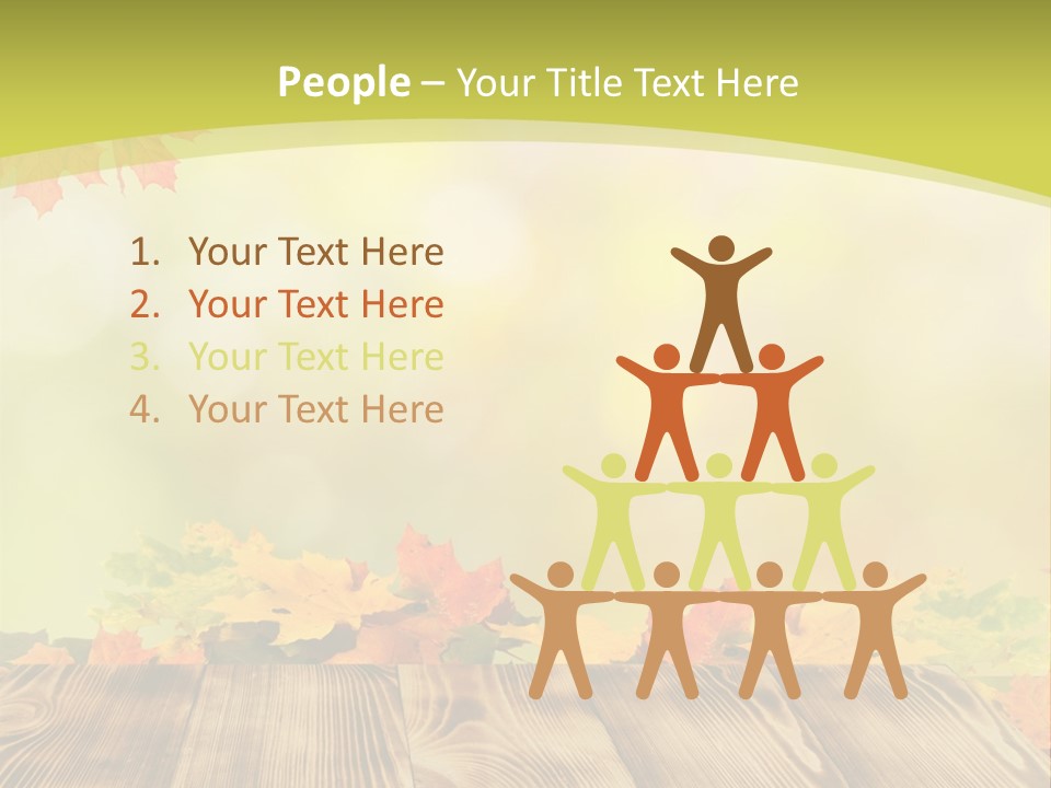 Decoration Nature Sunny PowerPoint Template